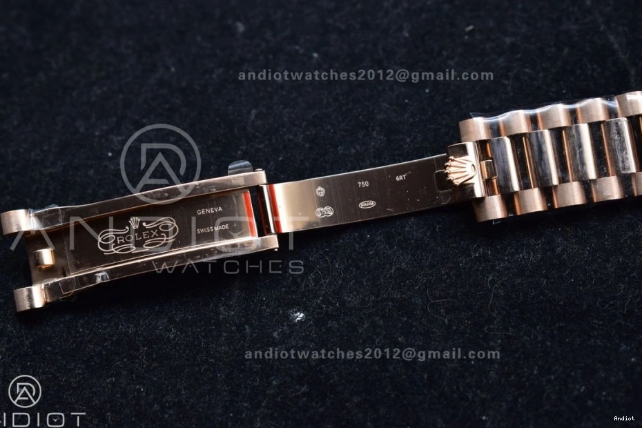 RG with Square 904L Diamond on 36 Bracelet Best Steel (Gain Silver Weight) DayDate Edition Dial President V5 QF vr3255 0310